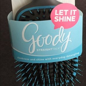 Blue and Gray Goody New StraightTalk Hairbrush